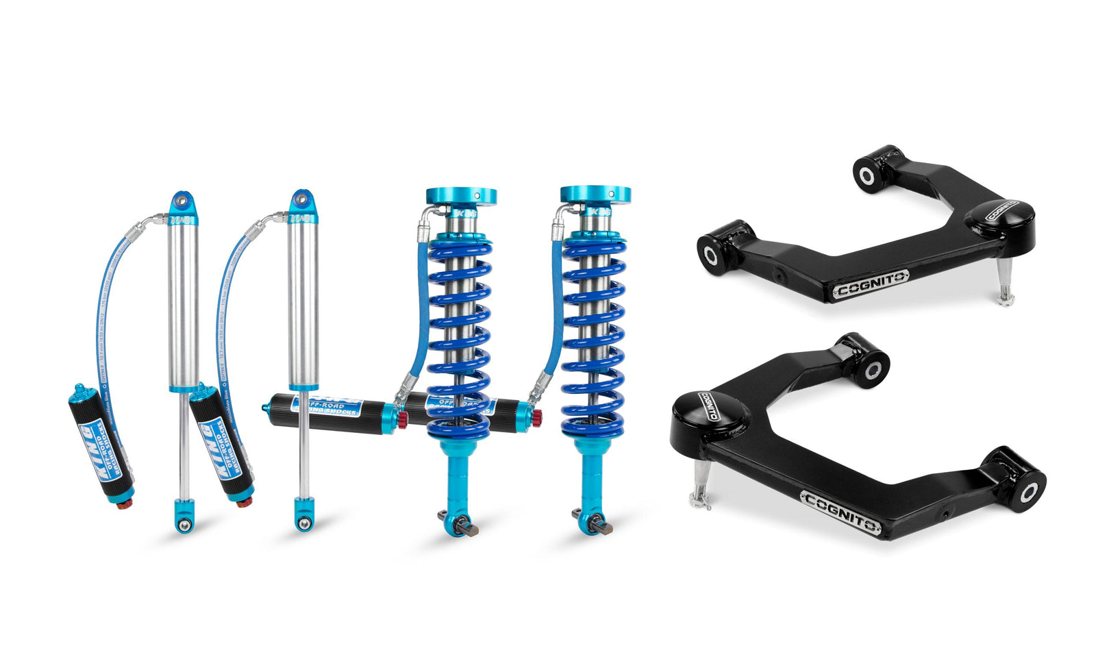 Cognito 510-P0990 3 inch Elite Uniball Leveling Kit with King 2.5 Shocks | 2019-2022 GM Silverado/Sierra 1500