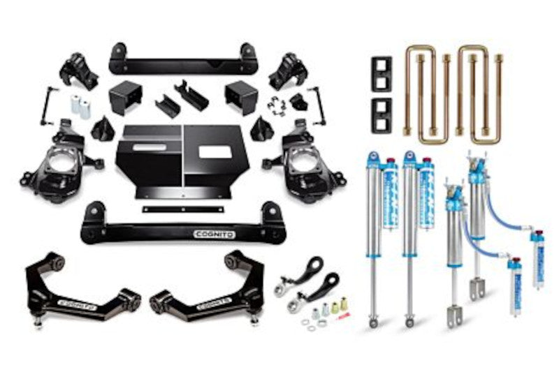 Cognito 510-P1179 4 inch Elite Lift Kit with King 2.5 Reservoir Shocks | 2020-2024 GM Silverado/Sierra 2500HD/3500HD