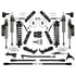 ICON K63179 4-5.5" Lift Stage 9 Coilover Conversion System Kit | 2023-2025 Ford F250/F350 Super Duty