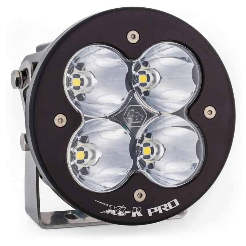 Baja Designs 530001 Clear Lens Spot XL-R Pro High Speed LED Light Pods | Universal