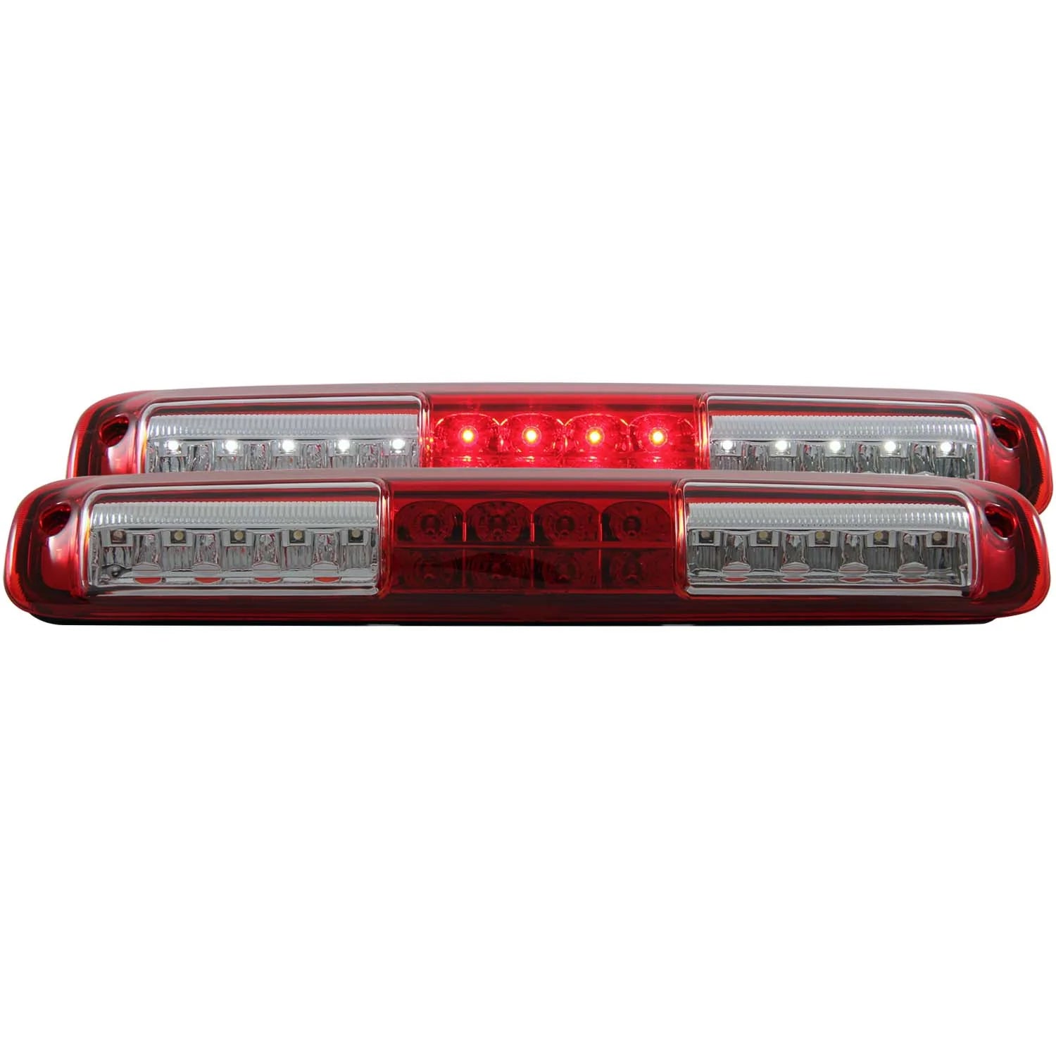 ANZO 531029 Chrome Red LED 3rd Brake Light | 1999-2007 GM Silverado/Sierra 2500HD/3500HD