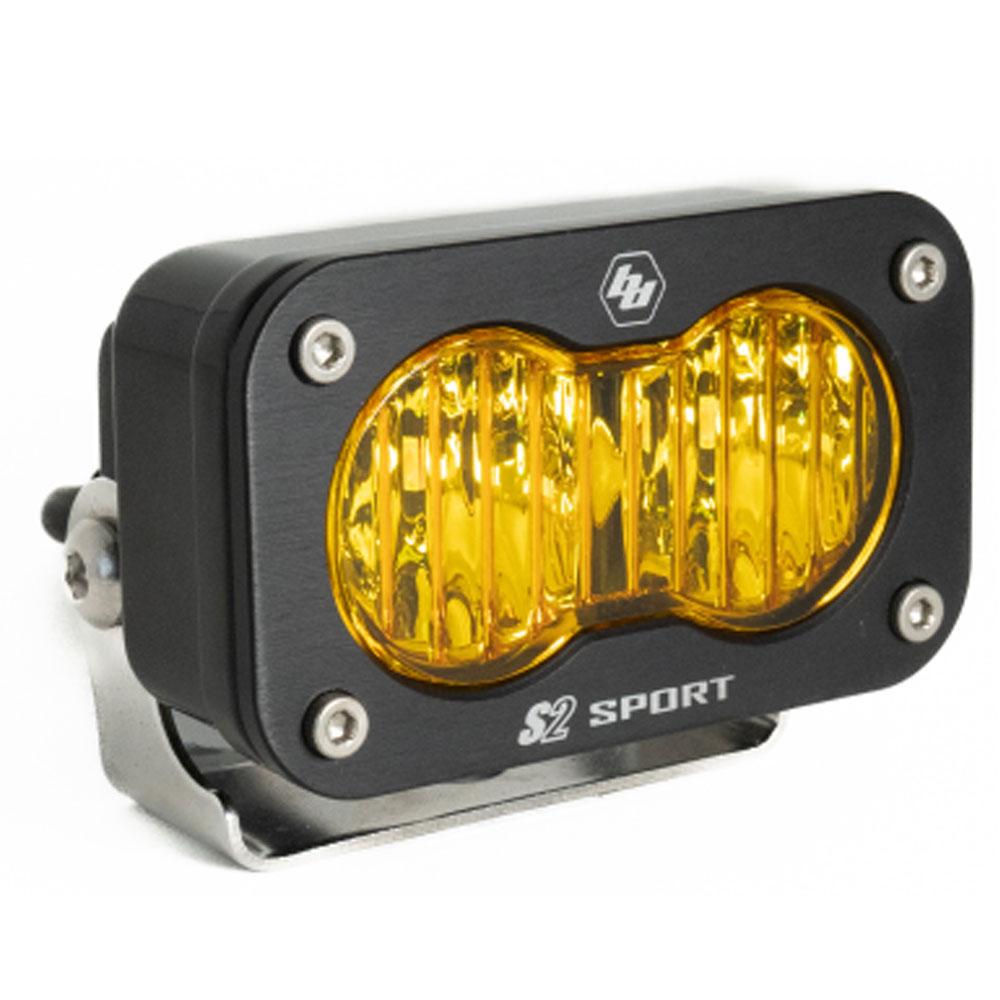 Baja Designs 540015 Amber Lens Wide/Cornering S2 Sport LED Light Pod | Universal