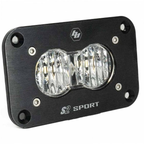 Baja Designs 541005 Clear Lens S2 Wide/Cornering Flush Mount LED Light Pod S2 Sport | Universal