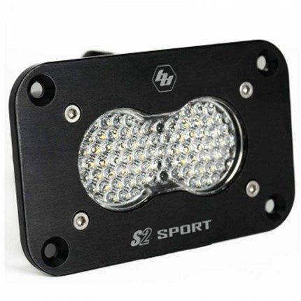 Baja Designs 541006 Clear Lens Work/Scene Flush Mount LED Light Pod S2 Sport | Universal