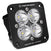 Baja Designs 551001 Clear Lens Spot Black Flush Mount LED Light Pod Squadron Sport | Universal