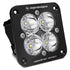 Baja Designs 551001 Clear Lens Spot Black Flush Mount LED Light Pod Squadron Sport | Universal