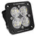 Baja Designs 551005 Clear Lens Wide Cornering Black Flush Mount LED Light Pod Squadron Sport | Universal
