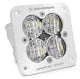 Baja Designs 551005WT Clear Lens Wide Cornering White Flush Mount LED Light Pod Squadron Sport | Universal