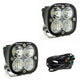 Baja Designs 557803 Clear Lens Driving/Combo Black LED Light Pods Squadron Sport Pair | Universal