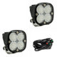 Baja Designs 557806 Clear Lens Work/Scene Black LED Light Pods Squadron Sport Pair | Universal
