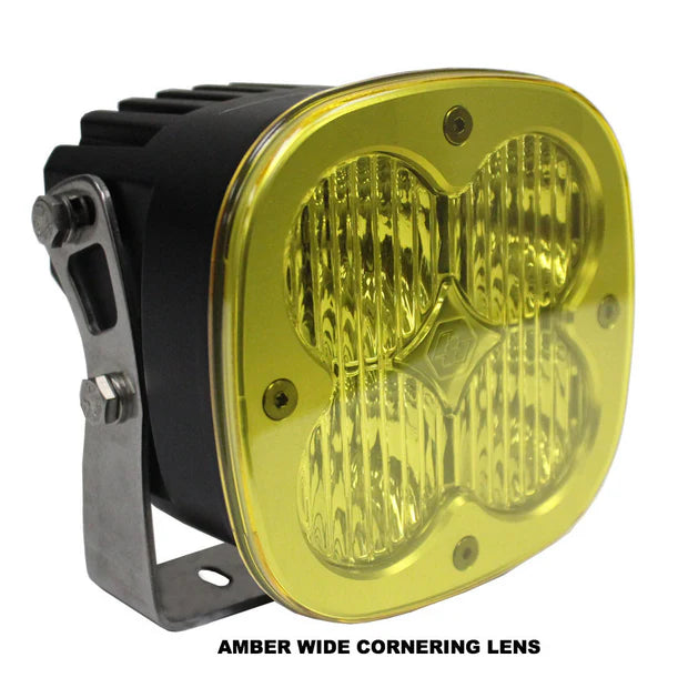 Baja Designs 660107 Amber Lens Wide Cornering Light Pod Lens Kit XL Series | Universal