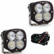 Baja Designs 567803 Clear Lens Driving/Combo LED Light Pods XL Sport Pair | Universal