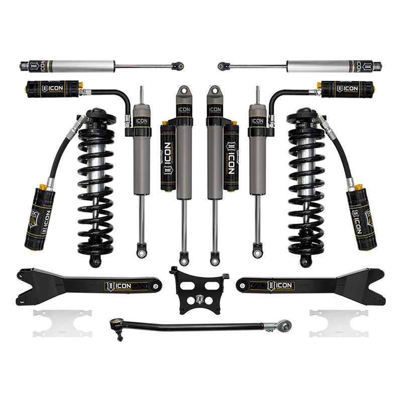 ICON K63205R 2.5-3" Stage 5 Coilover Conversion System w/ Radius Arms | 2023-2025 Ford F250/F350 Super Duty