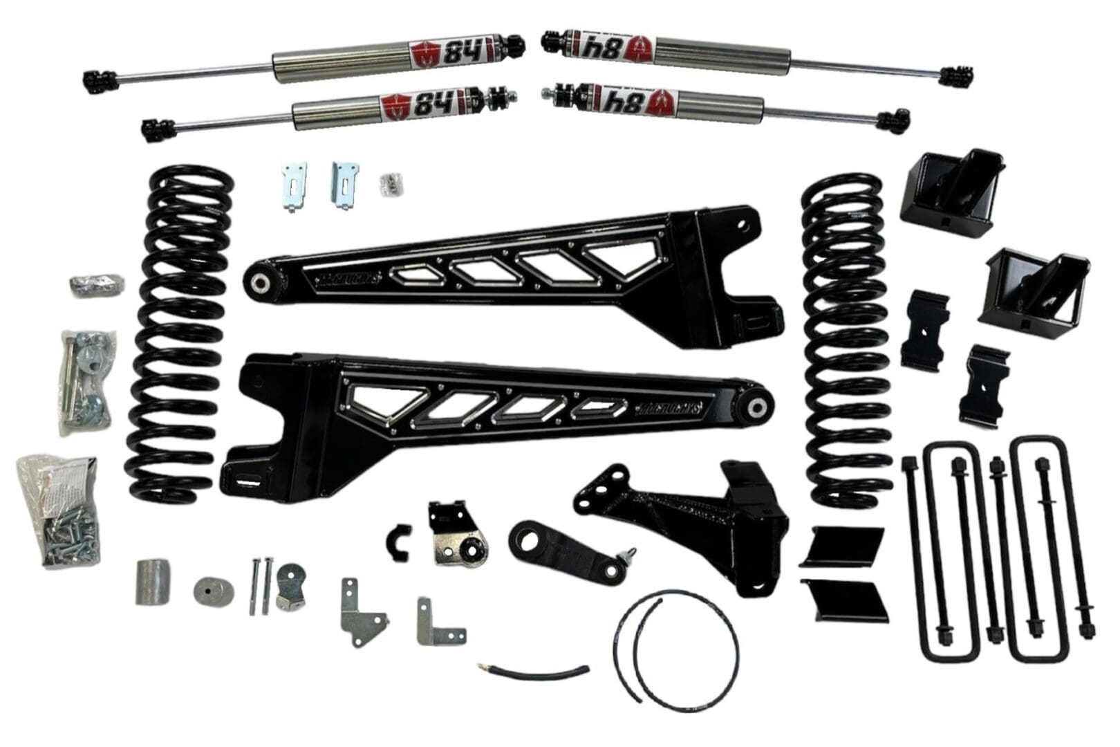 McGaughys 57414 4.5 inch S/S Lift Kit | 2023-2025 Ford F350 4WD