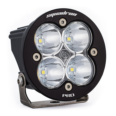 Baja Designs 590001 Clear Lens Spot Black LED Light Pod Squadron-R Pro | Universal