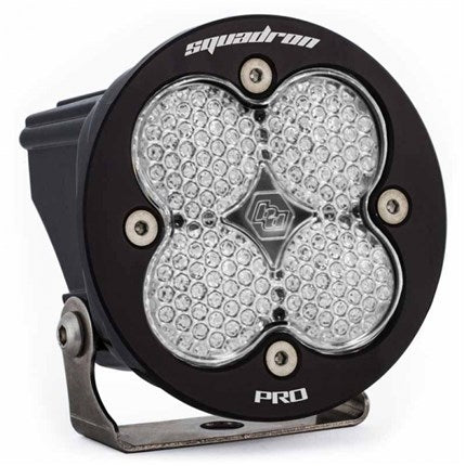 Baja Designs 590006 Clear Lens Work/Scene Black LED Light Pod Squadron-R Pro | Universal