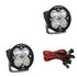 Baja Designs 597803 Clear Lens Driving/Combo Black LED Light Pods Squadron-R Pro Pair | Universal