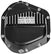 Mag Hytec 60-FF 4 QT Front Differential Cover for Ford Dana 50's 60's 80's | 1980-2016 Ford F250/F350