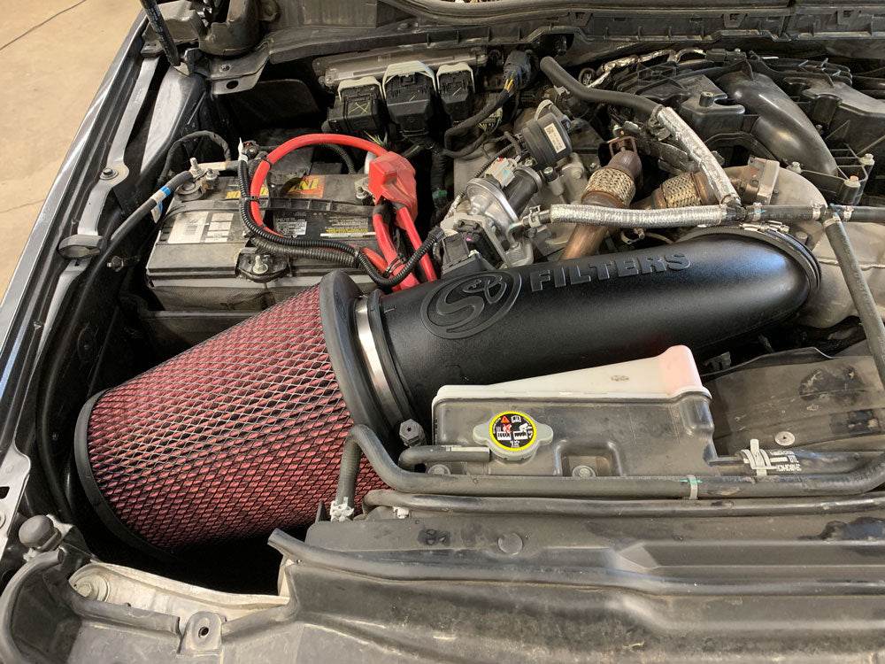 S&B 75-6001 Open Cold Air Intake with Oiled Filter | 2017-2019 Ford F250/F350 Super Duty 6.7L Powerstroke