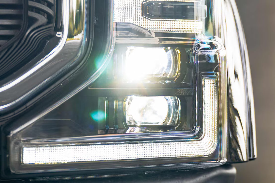 Morimoto LF508 XB LED Headlights - Pair | 2020-2022 Ford F250/F350/F450/F550 Super Duty w/ Factory Halogen Headlights