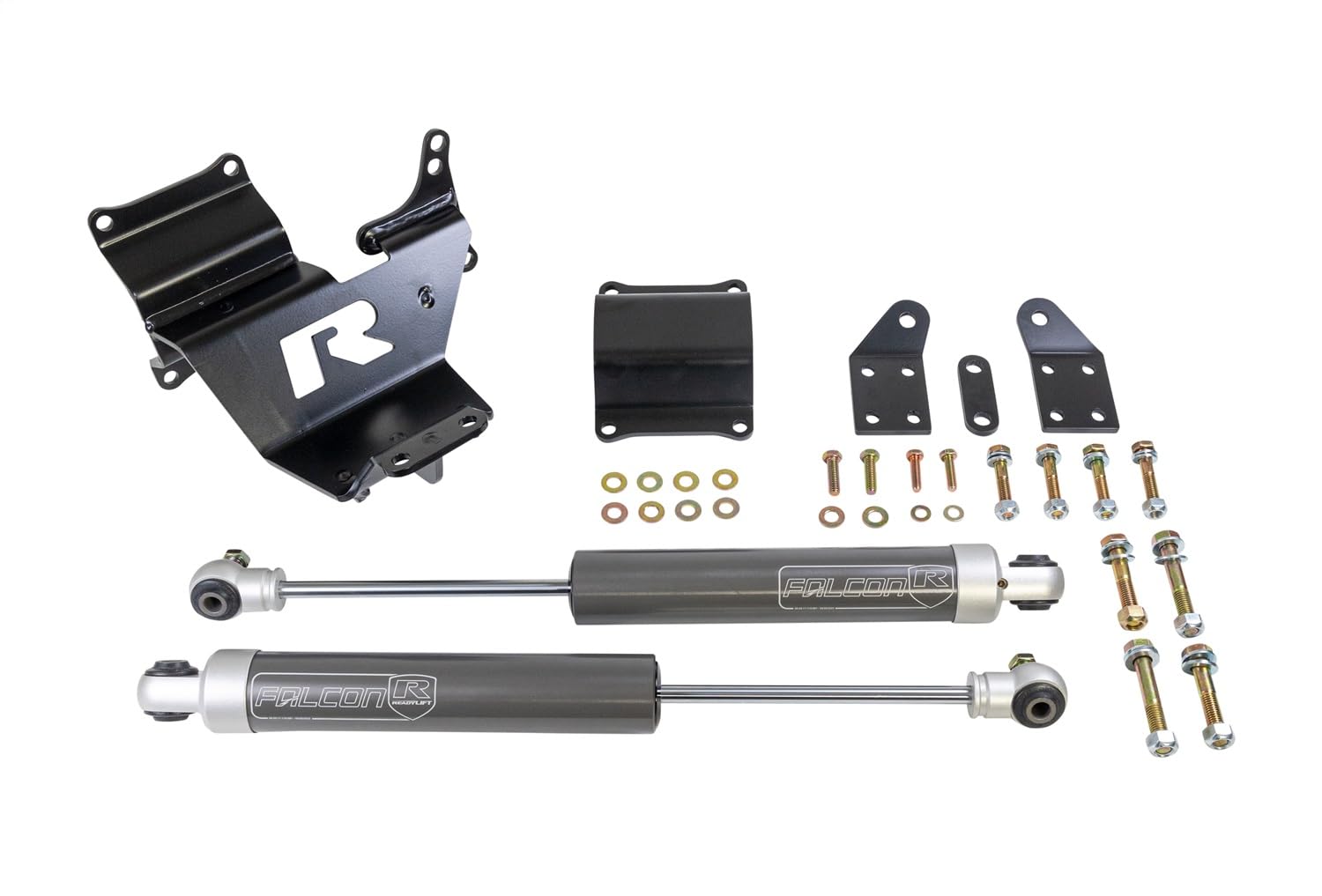 ReadyLift 77-23200 Dual Steering Stabilizer Kit | 2005-2025 Ford F250/F350 6.7L Powerstroke 4WD