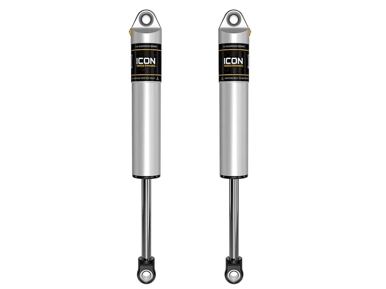ICON 77601P 2.5" VS Rear Shocks - for 0-1" Lift - (Pair) | 2001-2026 GM Silverado/Sierra 2500HD/3500HD