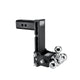 B&W TS20050B Black Tow & Stow Triple Ball Hitch with 2.5 inch Shank, 8 inch Drop, 4.5 inch Rise | Universal