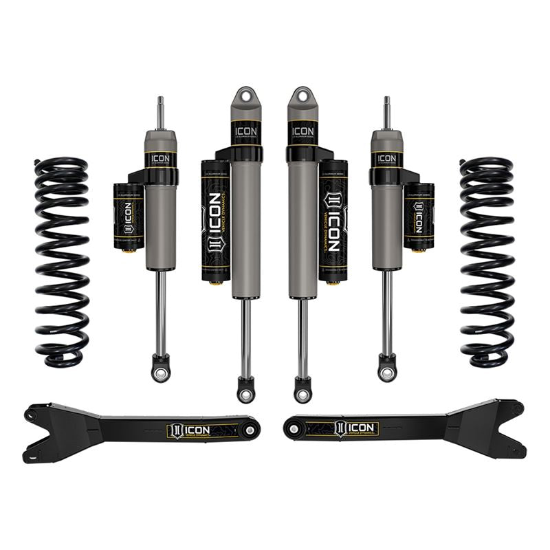 ICON K65896R 2.5" Stage 2 Suspension System w/ Radius Arms (Gas) | 2023-2025 Ford F250/F350 Super Duty
