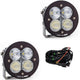 Baja Designs 767803 LED Light Pods Driving Combo Pattern Pair XL R 80 Series | Universal