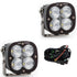 Baja Designs 507801 LED Light Pods Black Clear Lens Spot Pattern XL Pro Pair | Universal