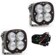 Baja Designs 507801 LED Light Pods Black Clear Lens Spot Pattern XL Pro Pair | Universal