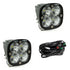 Baja Designs 727811 LED Light Pods Amber Lens Spot Pair Squadron Racer Edition | Universal