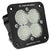Baja Designs 491006 Flush Mount LED Light Pod Black Clear Lens Work/Scene Pattern Squadron Pro | Universal