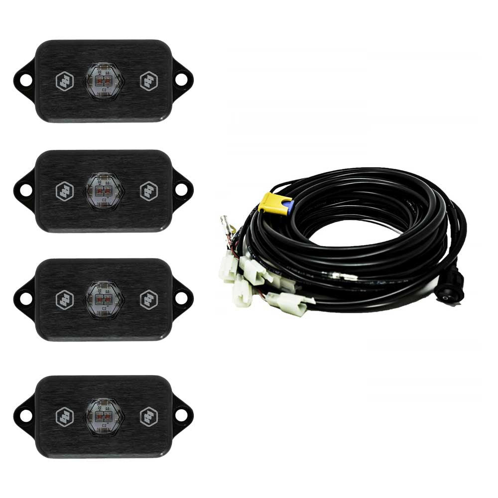 Baja Designs 447059 Rock Light Kit White | Universal