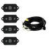 Baja Designs 447059 Rock Light Kit White | Universal