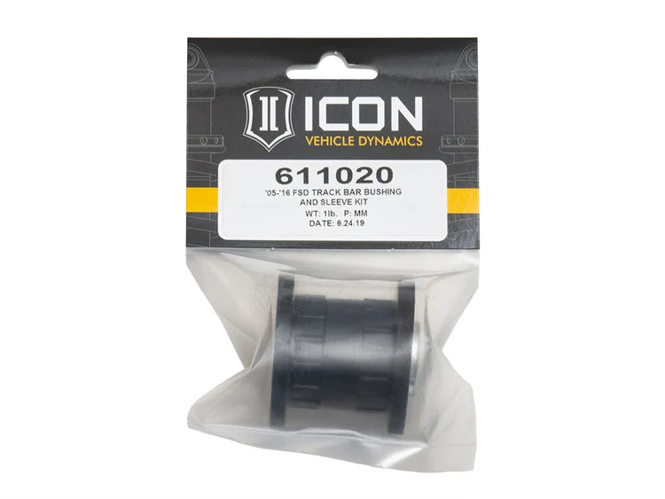 ICON 611020 Track Bar Bushing & Sleeve Kit | 2005-2016 Ford F250/F350 Super Duty 4WD