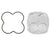 Baja Designs 660104 Clear Lens Driving/Combo Light Pod Lens Kit XL Series | Universal