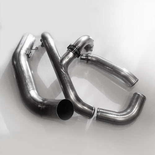 No Limit Fab 67TPKP1516 Polished Stainless Intake Piping Kit | 2015-2016 Ford F250/F350 6.7L Powerstroke