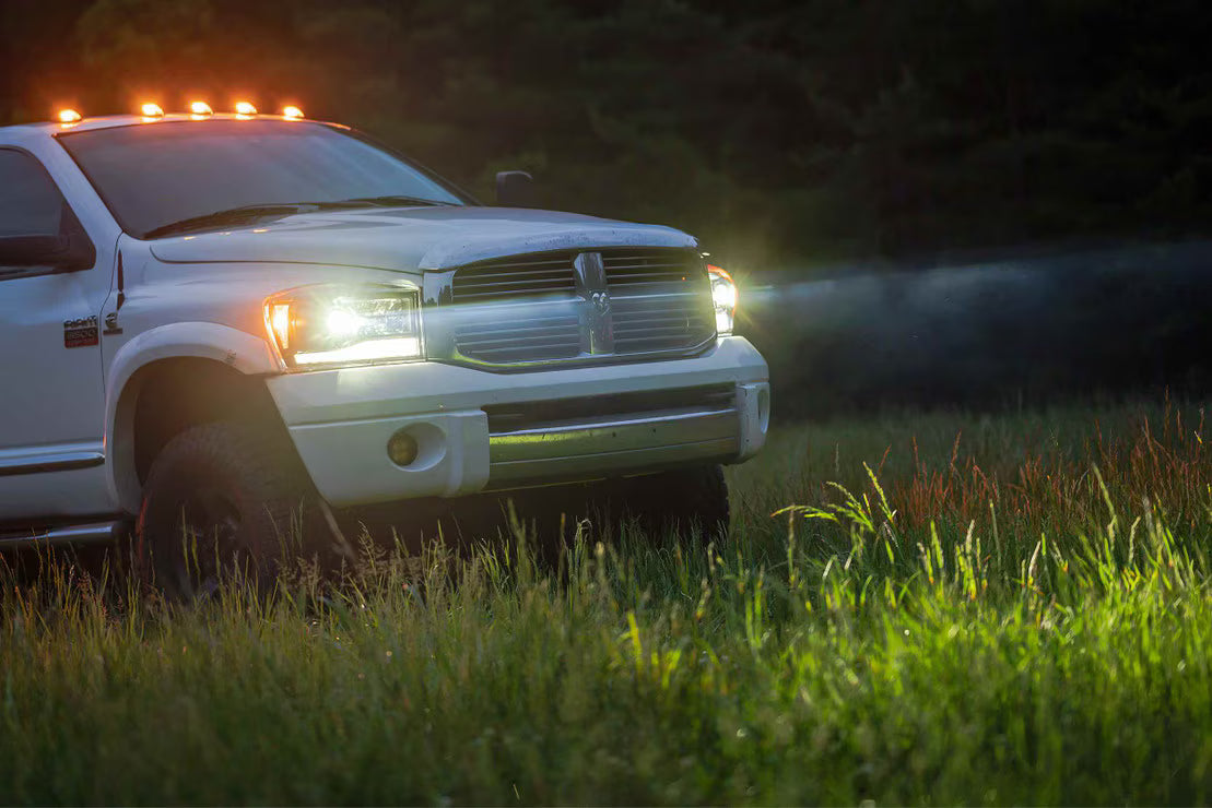 Morimoto LF558 XB Hybrid LED Headlights - Pair ASM | 2006-2009 Dodge RAM 1500/2500/3500