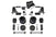 ReadyLift 69-19450 4.5F/2.5R SST Lift Kit | 2019-2023 RAM 2500HD 4WD