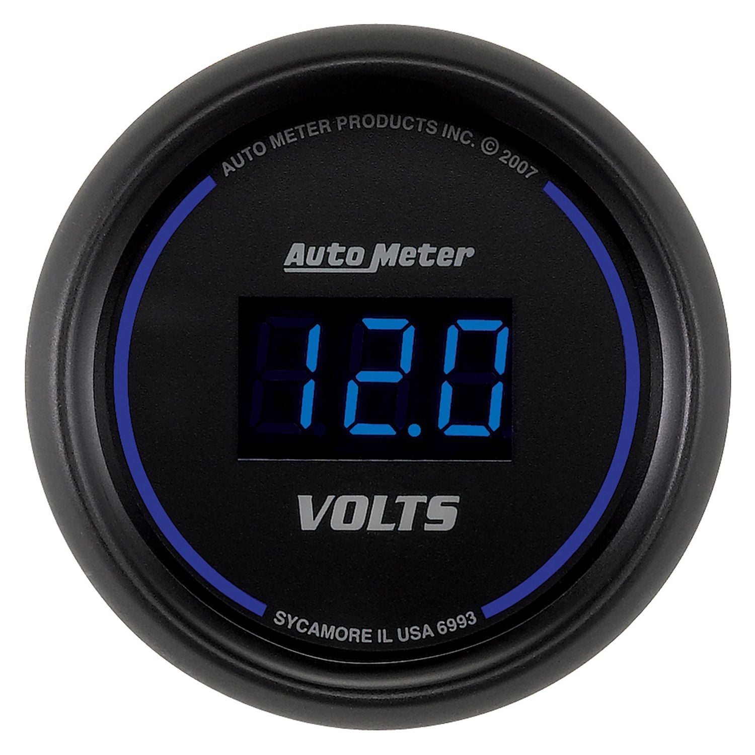 AutoMeter 6993 Z-SERIES 2-1/16 inch Digital 8-18V Cobalt | Universal