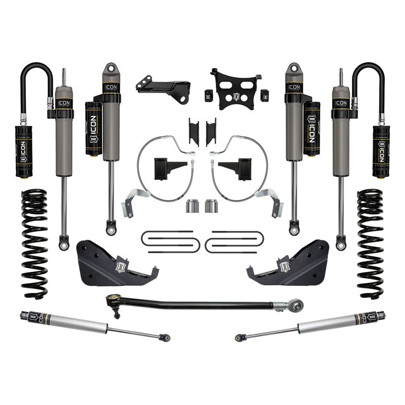 ICON K64534 4.5" Lift Stage 4 Suspension System Kit (Gas) | 2023-2025 Ford F250/F350 Super Duty