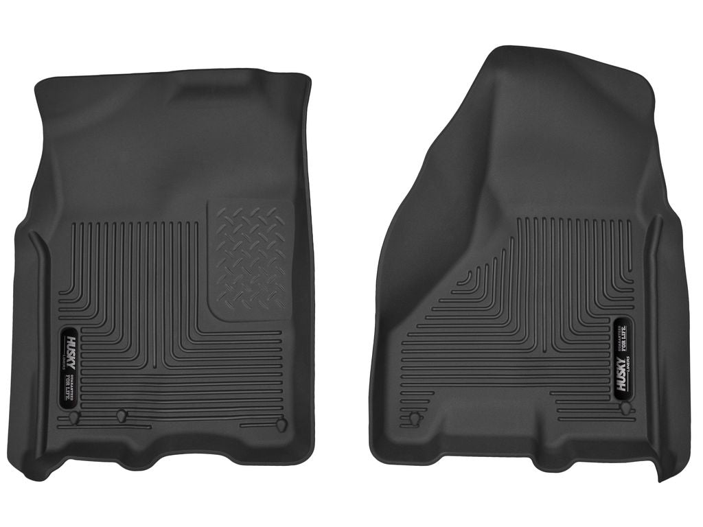 Husky 53511 X-Act Contour Front Floor Mats | 2010-2018 RAM 2500/3500 Crew Cab