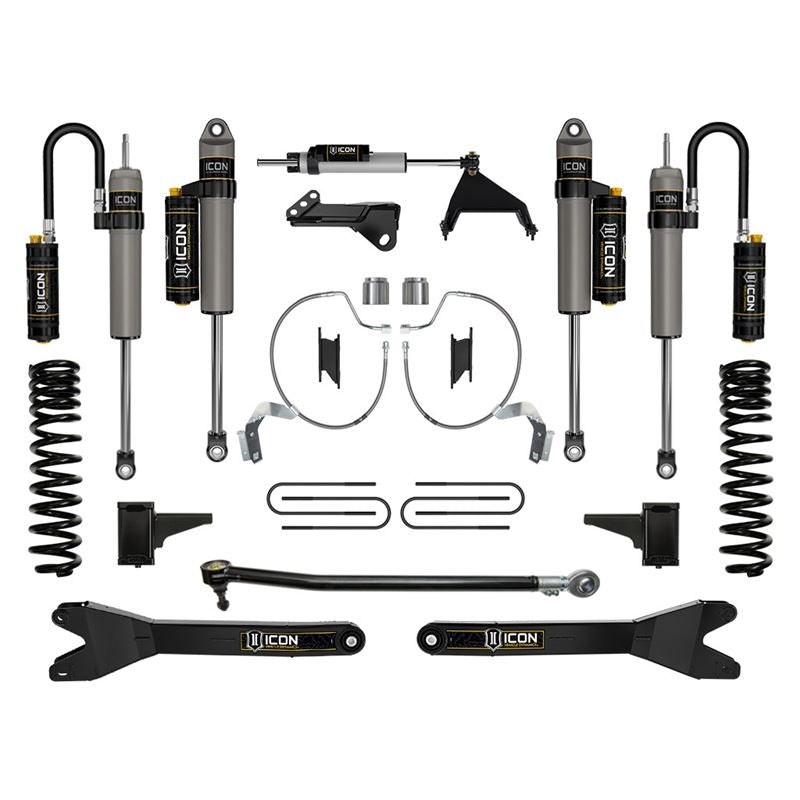 ICON K65904R 4.5" Lift Stage 5 Suspension System Kit w/ Radius Arms | 2023-2025 Ford F250/F350 Super Duty DIESEL