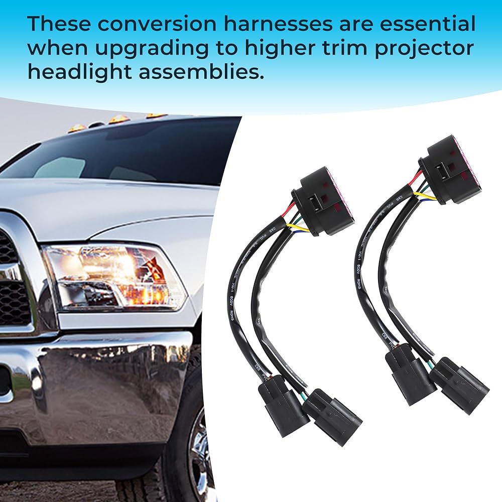 Morimoto H125 Projector Headlight Conversion Harness | 2013-2018 RAM 2500/3500