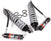 BDS FOX88406426 FOX 2.5" Coilover Front Shocks w/ DSC Reservoir - for 2.5-3.5" Lift - (Pair) | 2005-2026 Ford F250/F350 Super Duty 4WD