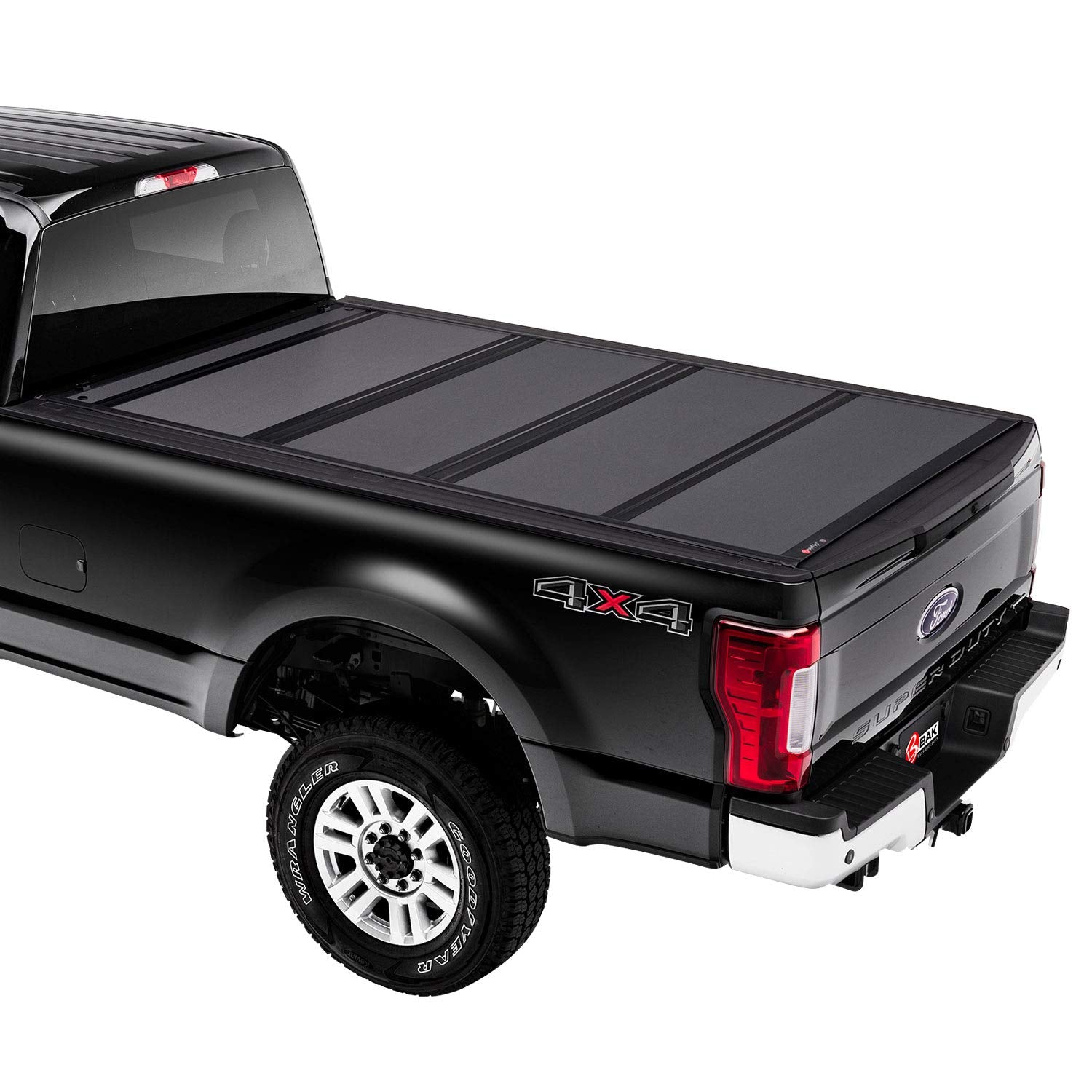 BAK Industries 448331 MX4 Hard Folding Tonneau Cover | 2017-2019 Ford F250/F350 8.2ft Bed