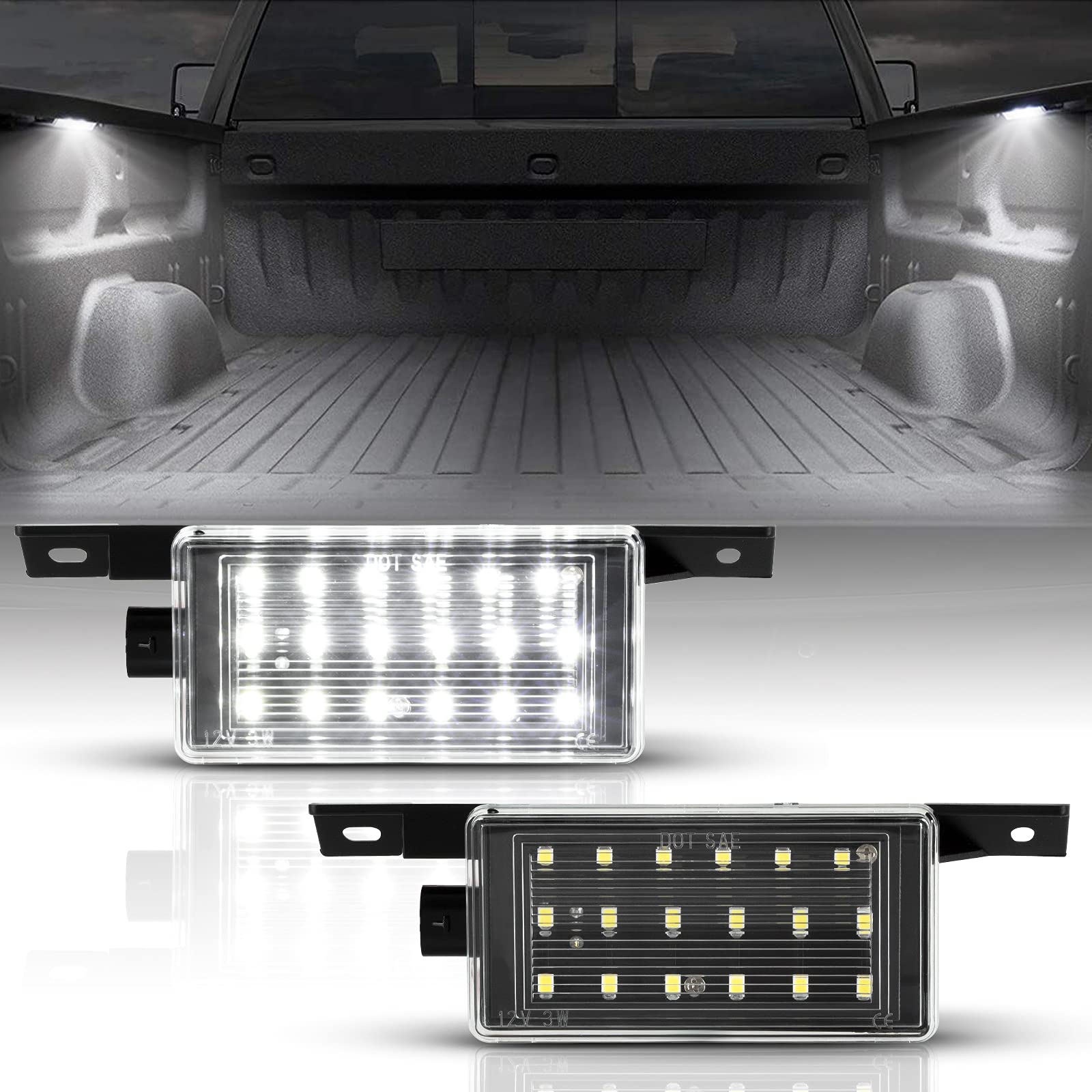 Morimoto LFZ01 XB Bed Lights | 2015-2019 GM Silverado/Sierra 2500HD/3500HD