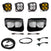 Baja Designs 447737UP Squadron SAE/Pro Upfitter Amber Fog Light Kit | 2020-2022 Ford F250/F350 Super Duty