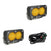 Baja Designs 547816 Amber Lens Work/Scene LED Light Pods S2 Sport Pair | Universal